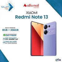 Xiaomi Redmi Note 13 8GB RAM 256GB Storage On Easy Installments (Upto 12 Months) with 1 Year Brand Warranty & PTA Approved with Free Gift by SALAMTEC & BEST PRICES