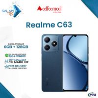 Realme C63 (6GB RAM |128GB Storage) 45W Fastest Charging Mobile by SalamTec with 1 Year Brand Warranty & PTA Approved by SALAMTEC & BEST PRICES