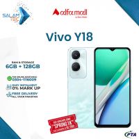 Vivo Y18 6GB RAM 128GB Storage On Easy Installments with 1 Year Brand Warranty & PTA Approved by SALAMTEC & BEST PRICES