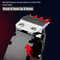 Kemei KM-PG809A Adjustable Powerful Hair Clipper Barber Electric Hair Trimmer Men Professional Cordless Hair Cutting Machine