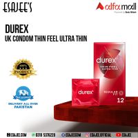 Durex Uk Condom 12 Pack Thin Feel Ultra Thin l Available on Installments l ESAJEE'S