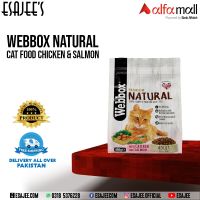 Webbox Natural Cat Food Chicken & Salmon 400g l Available on Installments l ESAJEE'S