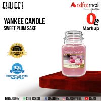 Yankee Candle Sweet Plum Sake 623g l Available on Installments l ESAJEE'S