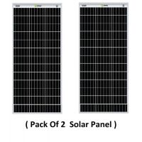 ZIEWNIC ( Pack Of 2 ) Solar Panel 180 Watts Mono Crystalline HALF CUT MONO PERC (180W)  Installment 