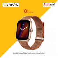 Amazfit GTS 4 Smart Watch Autumn Brown - On Installments - ISPK-0156