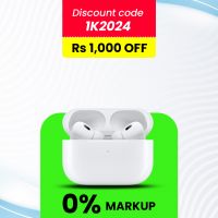 Apple AirPods Pro (2nd generation) with MagSafe Charging Case (USB‑C) On 12 Months Installments At 0% Markup