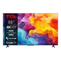 TCL LED TV 55Inch V6B UHD Google TV Latest model (Installments) ET 