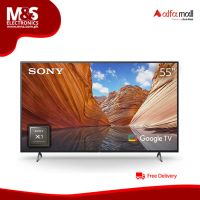 Sony 55X80J 55″ 4K HDR X1, Google TV, Triluminous Pro, Apple Airplay connect - On Installments