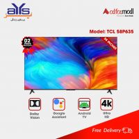 TCL 58 Inches 4K Ultra HD Android LED TV 58P635 – On Installment