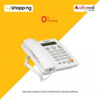 Uniden Corded Landline Telephone White (AS-7413) - On Installments - ISPK-0106