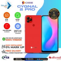 Dcode Cygnal 2 Pro 3gb 64gb On Easy Installments (12 Months) with 1 Year Brand Warranty & PTA Approved With Free Gift by SALAMTEC & BEST PRICES