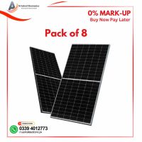 Jinko Tiger Neo Double Glass N-Type Bifacial 580W 585W Solar Panel Pack of 8 Only For Karachi