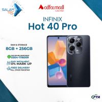 Infinix Hot 40 Pro 8GB RAM 256GB Storage On Easy Installments (12 Months) with 1 Year Brand Warranty & PTA Approved With Free Gift by SALAMTEC & BEST PRICES