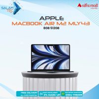 Apple Macbook Air M2 MLY43 (8 GB RAM | 512 GB Hard Drive) | Macbook on Installment at SalamTec | FREE Delivery Across Pakistan