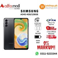 Samsung A04s (4GB RAM 128GB ROM) - PTA Approved | On Installment -Other Bank - BNPL