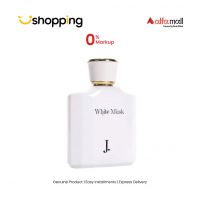 Junaid Jamshed White Musk Eau De Parfum For Men - 100ml - On Installments - ISPK-0121