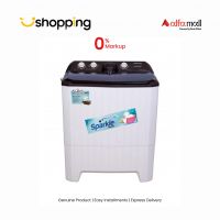 Homage Sparkle Top Load Semi Automatic Washing Machine Ivory Brown 11Kg (HW-49112P) - On Installments - ISPK-0125