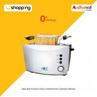 Anex 2 Slice Toaster White (AG-3003) - On Installments - ISPK-0138