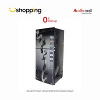PEL Curved Glass Door Freezer-on-Top Refrigerator 9 Cu Ft Black (PRCGD-2550) - On Installments - ISPK-0101