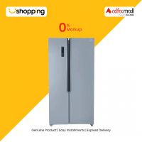 Dawlance Side-By-Side Inverter Refrigerator 18 Cu Ft - Silver (DSS-9055-INV-Inox) - On Installments - ISPK-0148