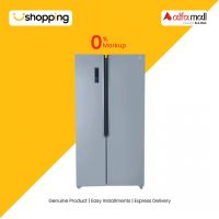 Dawlance Side-By-Side Inverter Refrigerator 18 Cu Ft - Silver (DSS-9055-INV-Inox) - On Installments - ISPK-0191