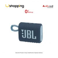 JBL GO 3 Waterproof Portable Bluetooth Speaker Blue - On Installments - ISPK-0108