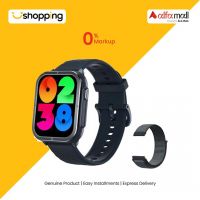 Mibro C3 Dual Straps Calling Smartwatch-Navy Blue - On Installments - ISPK-0158