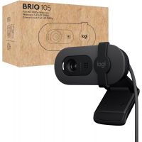Logitech BRIO 105 FHD 1080p Business Webcam with Auto Light Balance (Installment)