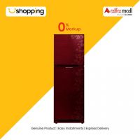 Orient Snow 470 Freezer-on-Top Refrigerator 16 Cu Ft Vine Red - On Installments - ISPK-0148