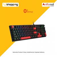 A4tech Bloody RGB Mechanical Gaming Keyboard (S510R)-Fire Black - On Installments - ISPK-0155