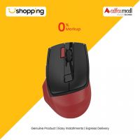 A4tech Fstyler 2.4G Wireless Mouse (FG45CS Air)-Sports Red - On Installments - ISPK-0156