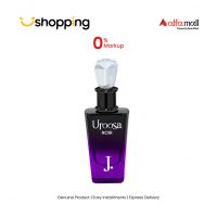 Junaid Jamshed Uroosa Noir Eau De Parfum For Woman 50ml - On Installments - ISPK-0121