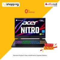 Acer Nitro 5 15.6 Inch FHD Core i5 12th Gen 8GB 512GB SSD Nvidia GeForce RTX 4050 6GB Gaming Laptop (AN515-58-59B1) - On Installments - ISPK-0110