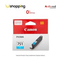 Canon Pixma Cyan Dye Ink Tank 7ml (CLI-751C) - On Installments - ISPK-0140