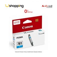 Canon Pixma Cyan Ink Tank (CLI-781 C) - On Installments - ISPK-0140
