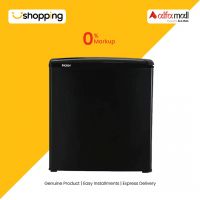 Haier Single Door Bedroom Refrigerator 2.5 Cu Ft Black (HR-66B) - On Installments - ISPK-0148