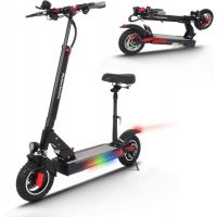 M4 Pro Electric Scooter 500W E-scooter 48V 18Ah Max Speed ​​45KM/H to 70KM Range 10 inch Off-Road Dual Tire Disc Brake On Installment By HomeCart