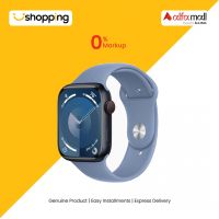Apple Watch Series 9 Midnight Aluminum Case With Sport Band GPS 41 mm Winter Blue - On Installments - ISPK-0108