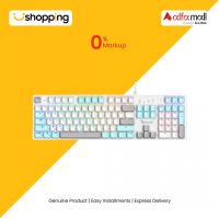 A4tech Bloody RGB Mechanical Gaming Keyboard (S510R)-icy white - On Installments - ISPK-0155