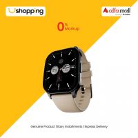 Ronin Smart Watch With Black Dial (R-07)-Pale Brown - On Installments - ISPK-0122