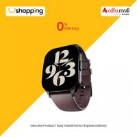 Ronin Smart Watch With Black Dial (R-07)-Maroon - On Installments - ISPK-0122