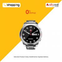 Ronin Luxe Smart Watch (R-011)-Silver - On Installments - ISPK-0122