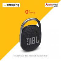 JBL Clip 4 Waterproof Ultra Portable Bluetooth Speaker Black - On Installments - ISPK-0158