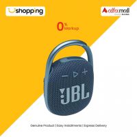JBL Clip 4 Waterproof Ultra Portable Bluetooth Speaker Blue - On Installments - ISPK-0158