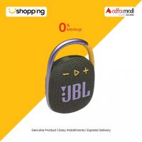 JBL Clip 4 Waterproof Ultra Portable Bluetooth Speaker Green - On Installments - ISPK-0158