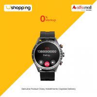 Haylou Solar Pro Bluetooth Calling Smart Watch Silver - On Installments - ISPK-0158