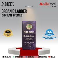Organic Larder Chocolate Rice Milk 100g  l ESAJEE'S