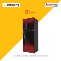 Haier Digital Inverter Glass Door Freezer-on-top Refrigerator 12 Cu Ft (HRF-346IF)-Red - On Installments - ISPK-0148