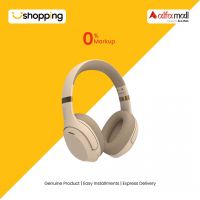 Faster S6 HD Wireless Stereo Headphone-Beige - On Installments - ISPK-0184