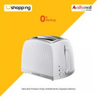 Russell Hobbs Honeycomb 2 Slice Toaster (RU-26060)-White - On Installments - ISPK-0106